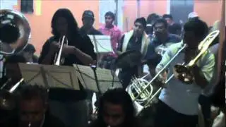 La Castañera, Variationen für Trompete und Posaune-Duo mit Blasorchester