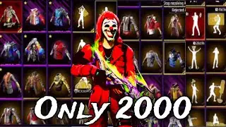 Account Sale in Only 2000 RS | Best Offer For FF Players | Full Loaded Account | Garena Free Fire