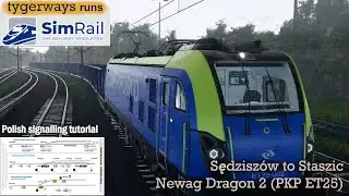 Polish Signalling: Speed Signalling and Speed Signage (SimRail tutorial)