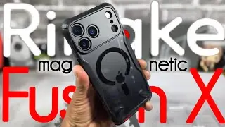 Чехол Ringke Fusion X Magnetic Black/Clear для iPhone 17 Pro Max