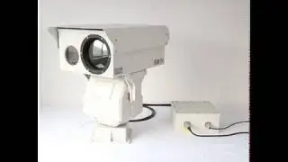 dual sensor long range PTZ infrared night vision thermal imaging camera