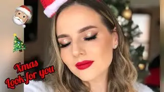 QUICK AND EASY HOLIDAY GLAM TUTORIAL | CHRISTMAS MAKEUP LOOK