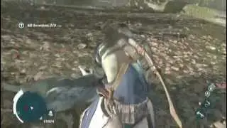 Assassin's Creed 3 AC3, Oak Island wolf glitch