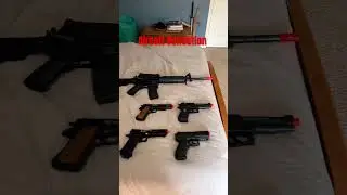 Airsoft Collection #airsoft #bbguns #evike