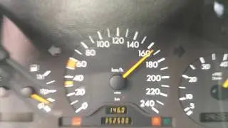 Mercedes C230 Kompressor top speed / Georgia 2017