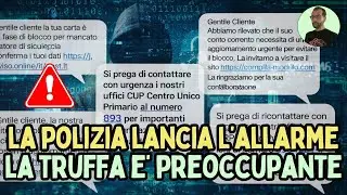 ALLARME NAZIONALE SMS TRUFFA:LA POLIZIA CHIEDE DI AVVISARE FAMILIARI E AMICI PERCH&Egrave; NULLA &Egrave; SCONTATO