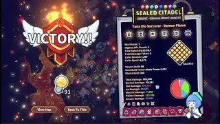 Full Walkthrough Emberward shard lv 24 Sealed Citadel (Tana + Demon Flame) v0.4.6