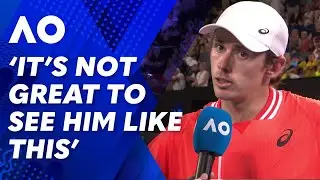 de Minaur sympathetic after Raonic injury forces walkover: 2024 Australian Open | WWOS