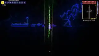 Terraria - Falling From Space to Underworld