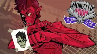 FIGHTING DAMIEN - Monster Prom: Second Term (Damien Secret Ending)