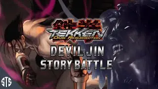 CONSUMED BY THE DEVIL GENE - Tekken 5 Dark Resurrection: Devil Jin Story Battle