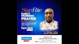 StartRite - S106! Early Morning Prayer to Start your Day