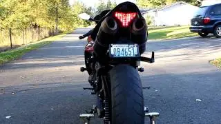2009 R1 rev bounce and walk around with full graves exhaust