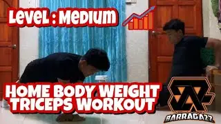 TRICEPT HOME WORKOUT BY BARRAGAZZ
