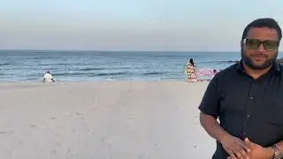 Rihas Pulamanthole at Kuwait Fahaheel Beach 