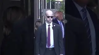 Donald Trump arrives for day 2 of jury selection in hush money trial