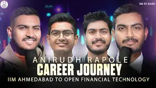 From KPMG Abroad to Building in India | Anirudh&rsquo;s Career Story