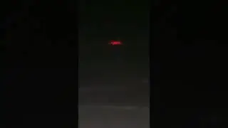 Weird red light in the ocean while fishing