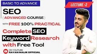 Lec- 2 | Keyword Research Tutorial 2026 (FREE Method) Free Tool &mdash; Rank Fast in 24 Hours!