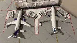 Adding remote stands to my model airport!