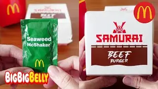 Trying McDonald's Samurai Burger & Seaweed Shaker Fries