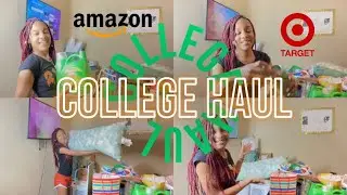 Huge College Dorm Haul 2021 ! Mostly from Amazon & Target