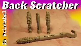 3D-Printable Wellness Back Scratcher as well as stimulating and potentially reactivating the legs.