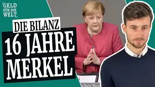 Die Bilanz von Angela Merkel: 16 Jahre Stillstand!