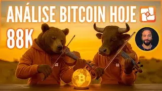 🩸🎻BITCOIN HOJE: 88K, URSOS E TOUROS VIOLINADOS ENQUANTO A MAIOR ADO&Ccedil;&Atilde;O ACONTECE! PREP. PARA O FDS!