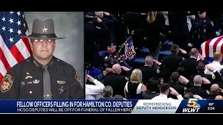 Police departments unite, cover shifts to allow deputies time to mourn fallen colleague