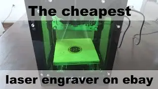 The Cheapest Laser Engraver on eBay FAST Forward