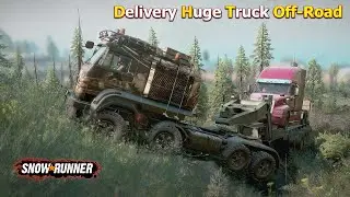 Crazy Offroad Roads in SnowRunner | SnowRunner Mud | Hardest Mission Completed