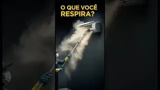 OLHA A POEIRA! 😱 Ar Cond Sujo em A&ccedil;&atilde;o