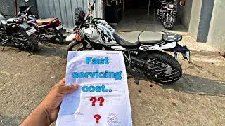 FIRST SERVICING HIMALAYAN 450 | Himalayan 450 problems🏍️| Himalayan service cost