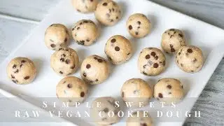 The BEST Raw Vegan Cookie Dough Bites!