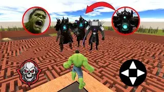 I Became HULK vs EVIL Skibidi Toilet Epic Battle in Garry&rsquo;s Mod!!