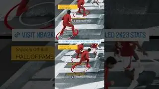 NBA 2K23 Best Shooting Badges : 2K23 Slippery Off Ball