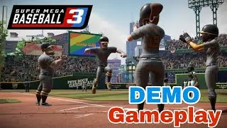 Super Mega Baseball 3 (DEMO Gameplay) in PS4