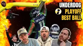 Underdog Playoff Best Ball Drafts LIVE