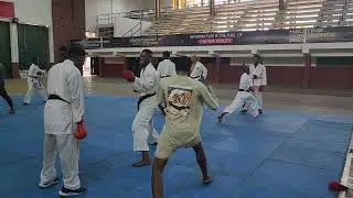 Karate By Sensei Kingsley Onuelu 6th Dan Reaction Training 2 - University of Lagos, Nigeria 🇳🇬 2024