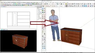 EXPORTAR DE POLYBOARD A SKETCHUP CON MATERIALES