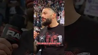 Messing with Roman Reigns was a BIG mistake 🤬 #WWERaw