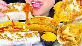 ASMR BURRITO AND TACO FEAST | ASMR Phan