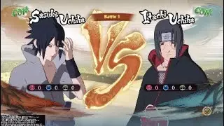 Naruto Shippuden Ninja Storm 4 : Sasuke vs Itachi (CPU vs CPU)