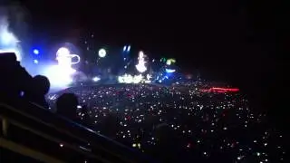 Coldplay 16.9.2012 Prague Charlie Brown