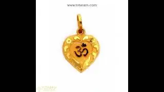 Trending Om religious Pendant In Pure Silver Gold Polish Jewelry