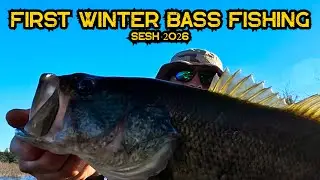 First Winter Bass Fishing Sesh Lake Elsinore 2026 #fishing #bass #jangomike