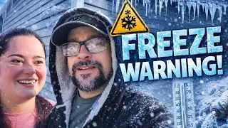 FREEZING in Florida?! Winter Storm Tests Our Mobile Home