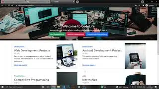 Coding blog made using HTML, CSS, JS & Bootstrap | Source code in description