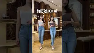 【Her lip to】サイズ・カラー違いで着てみた👗 #shorts #herlipto